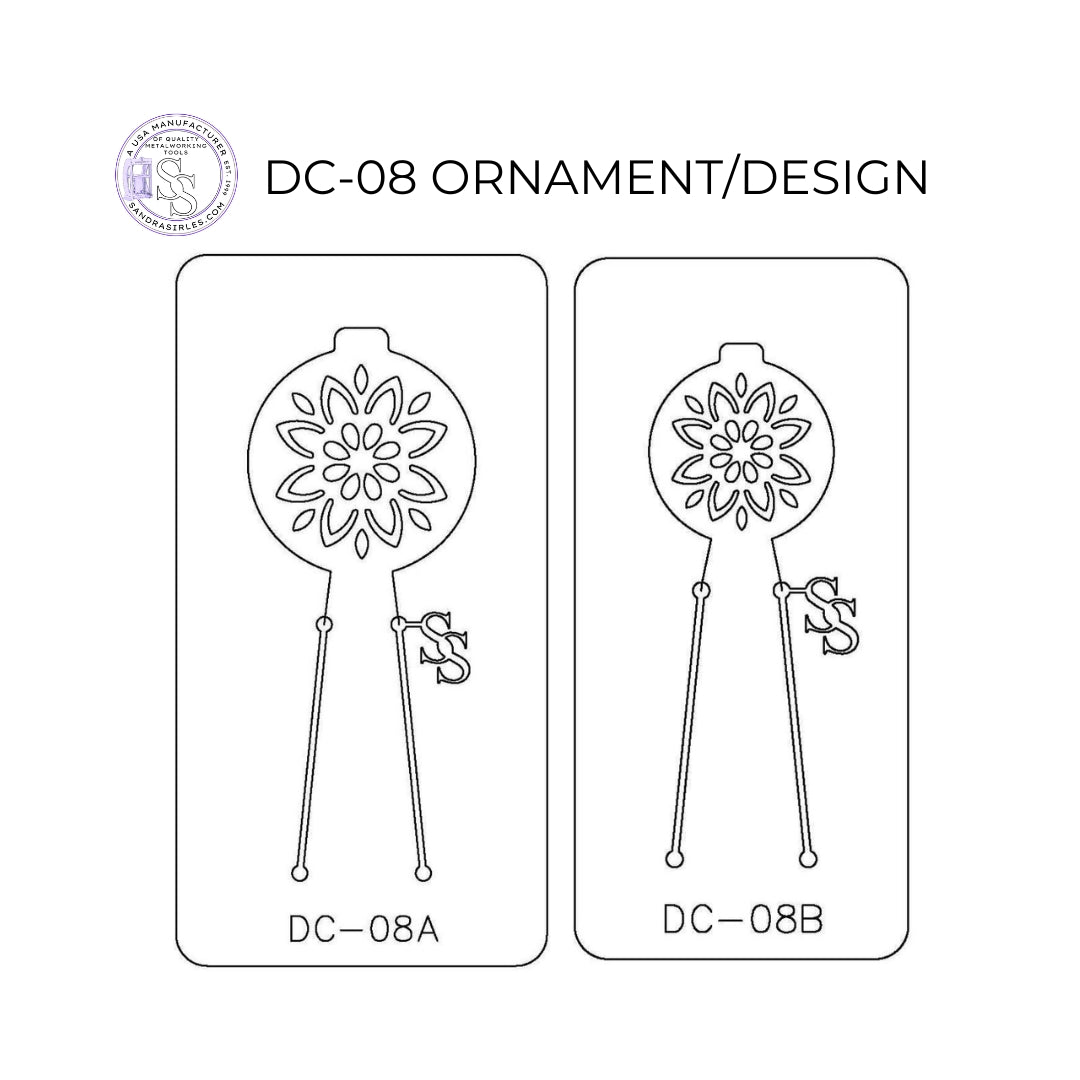 PANCAKE DIE DC-08 ORNAMENT/DESIGN